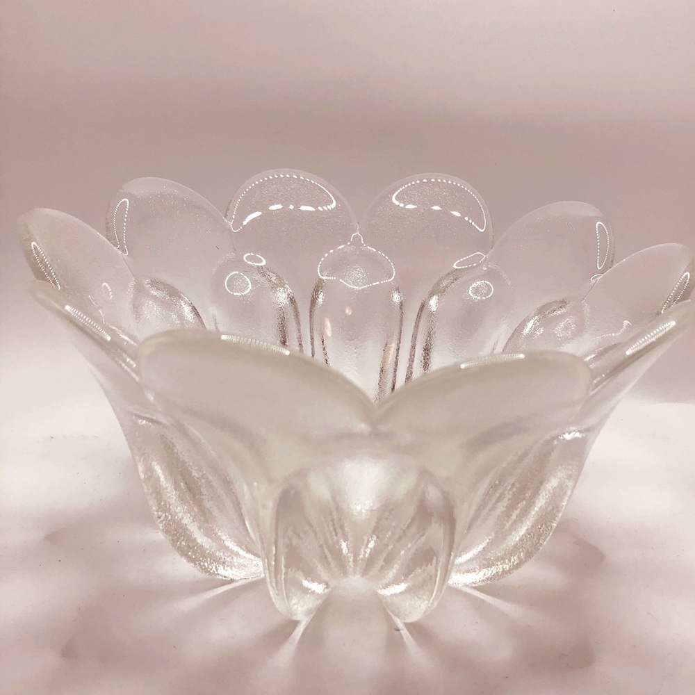 Clear Glass Walther Bowl